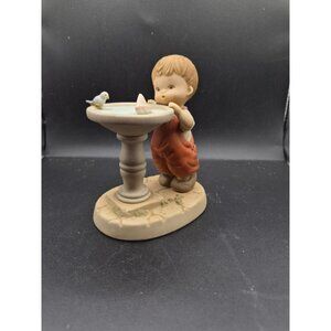 Vintage Memories Of Yesterday Blow Wind Blow Porcelain Figurine By Lucie Attwell